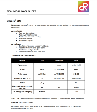 Đóng rắn Polyamide 9315