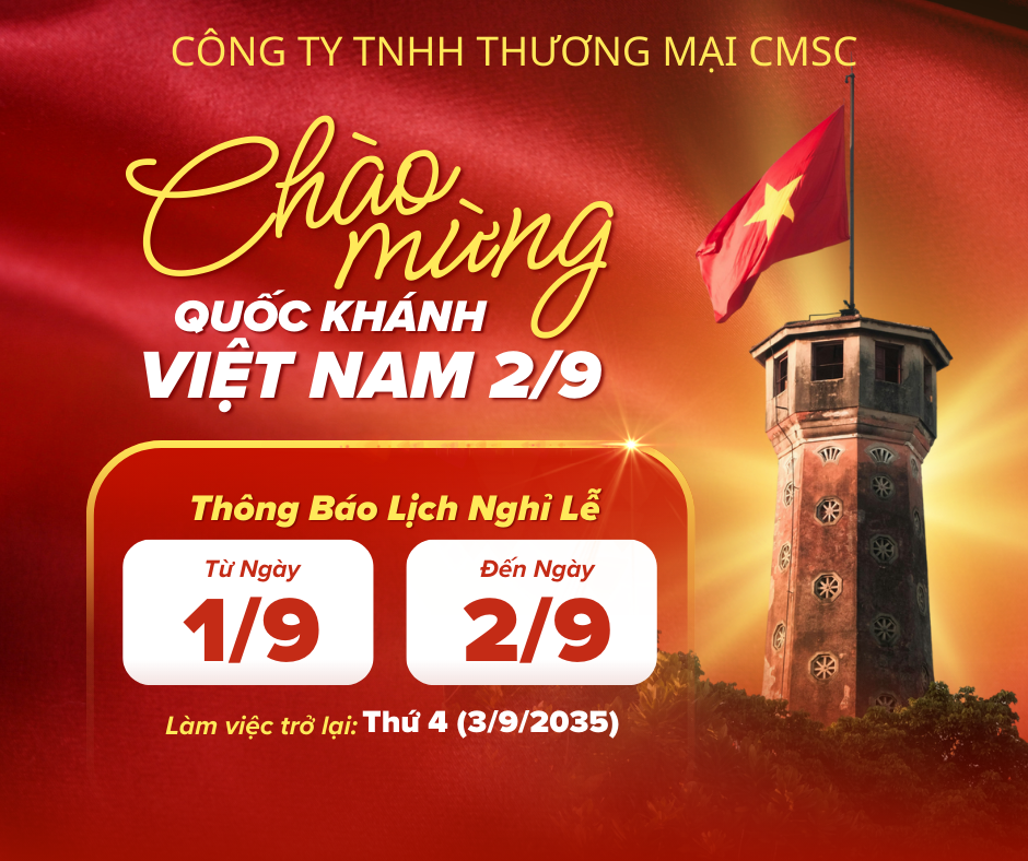 Thông Báo Nghỉ Lễ 2/9